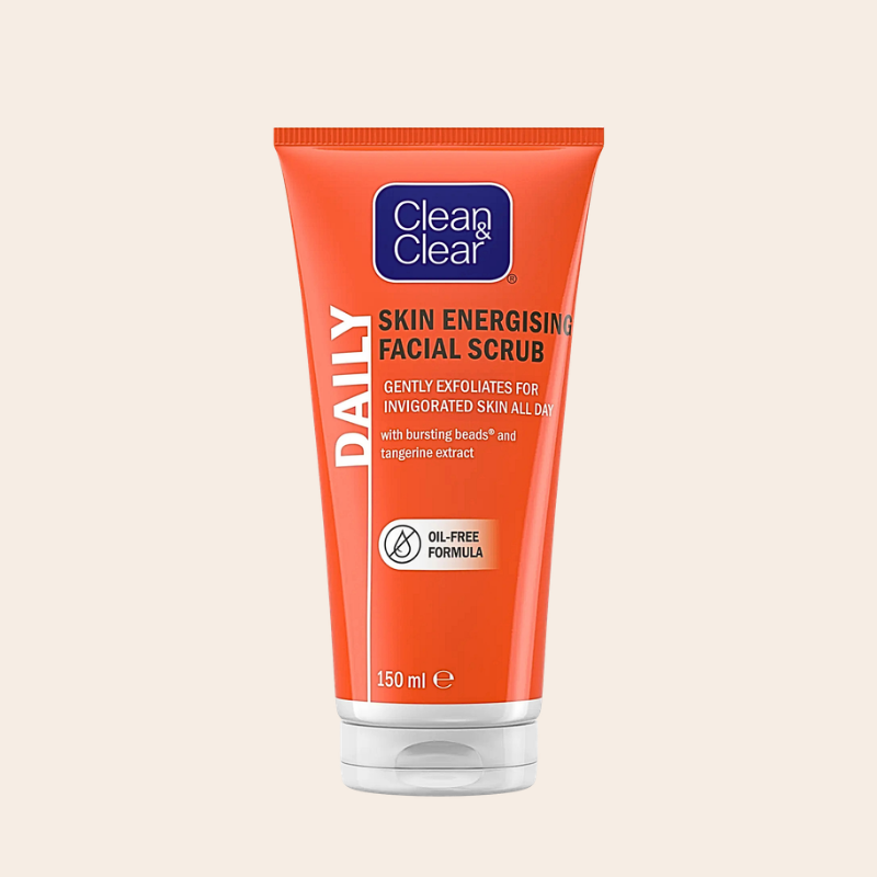 Clean & Clear Daily Skin Energising Facial Scrub 150ml