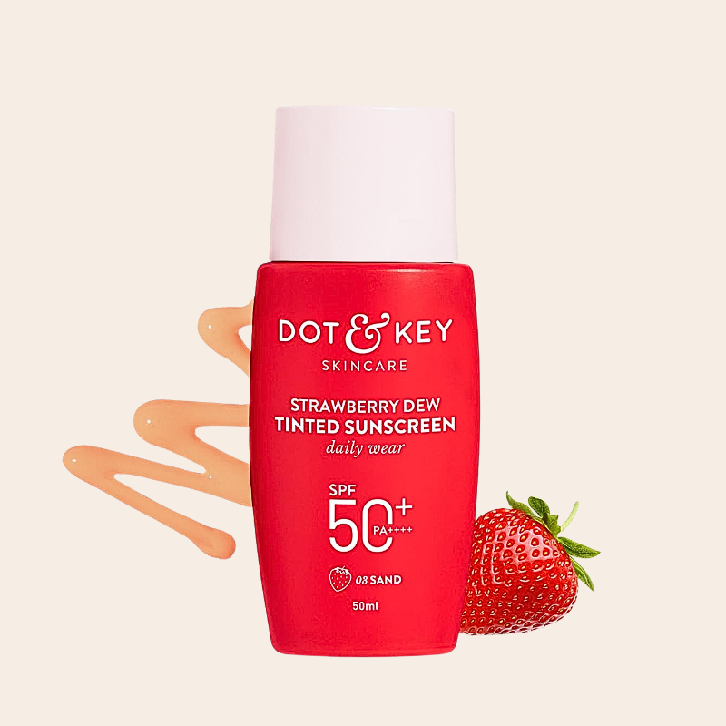 Dot & Key Strawberry Dew Tinted Sunscreen SPF 50+ PA++++ 50ml