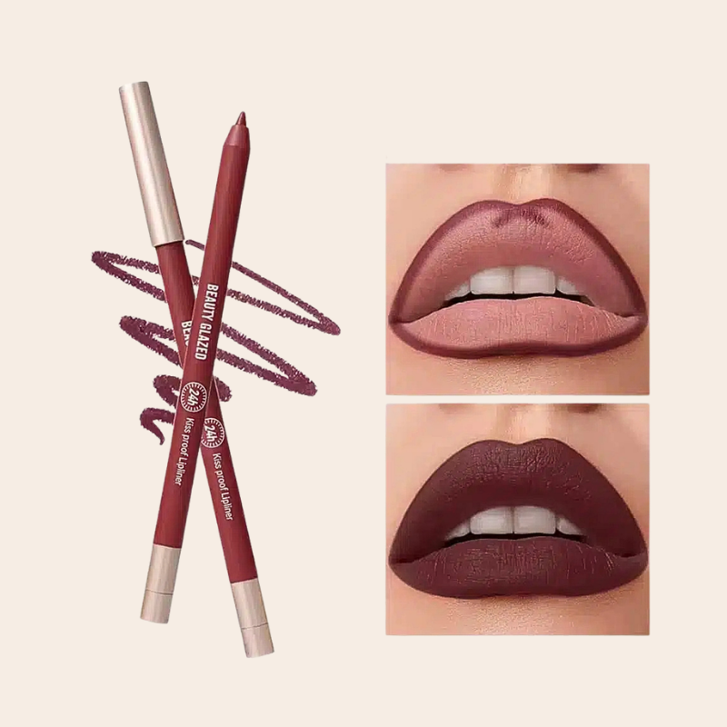 Beauty Glazed Waterproof & Long Lasting Lip Liner - B118 Burnt Umber
