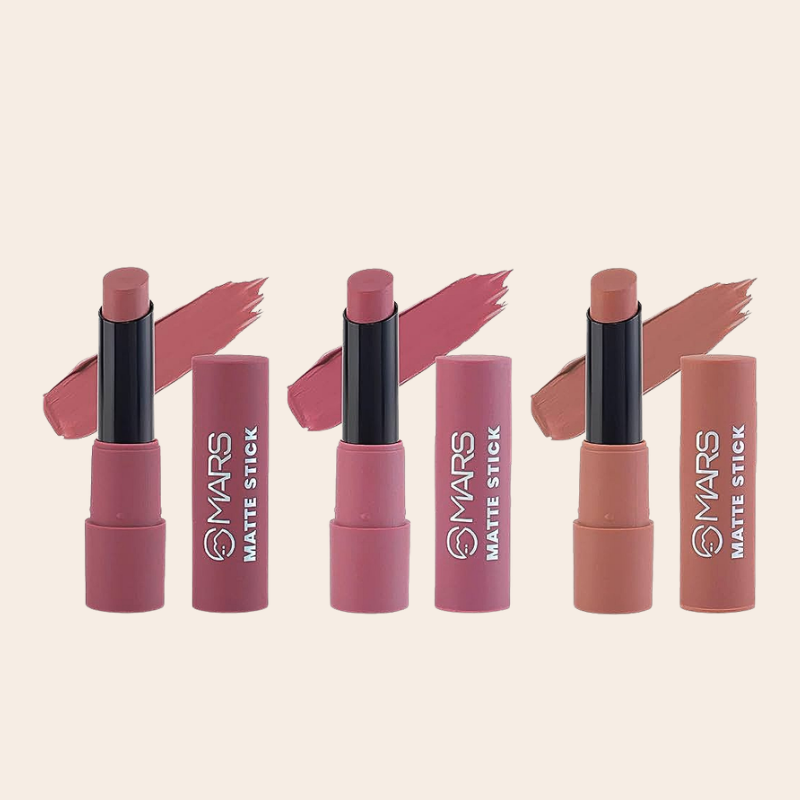 MARS Matte Box Set of 3 Lipsticks