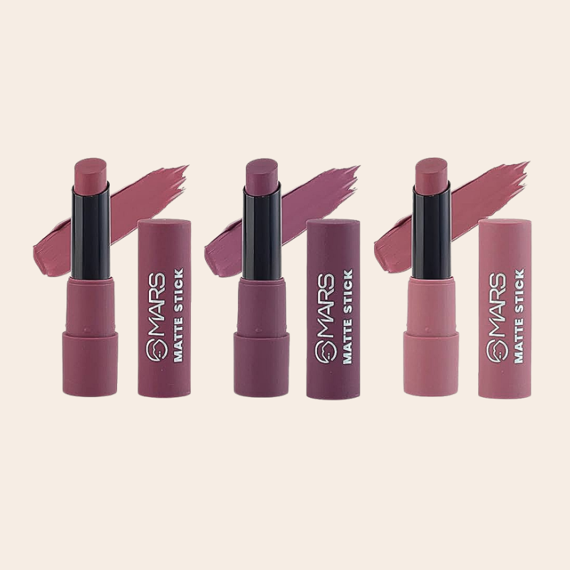 MARS Matte Box Set of 3 Lipsticks