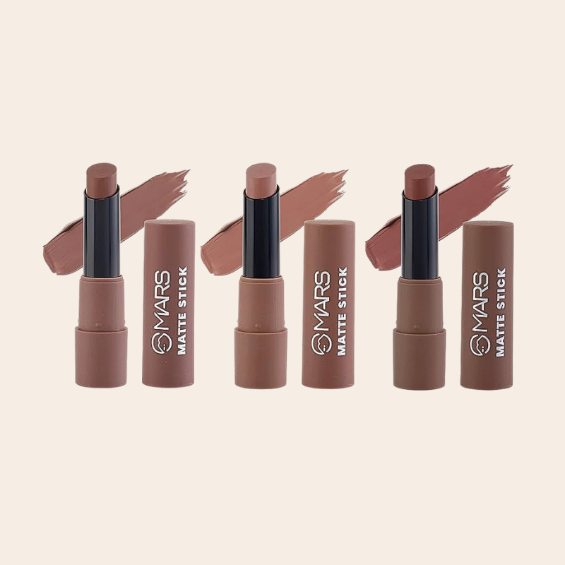 MARS Matte Box Set of 3 Lipsticks