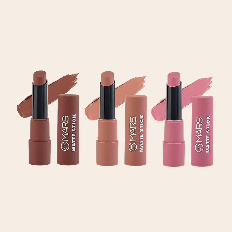 MARS Matte Box Set of 3 Lipsticks