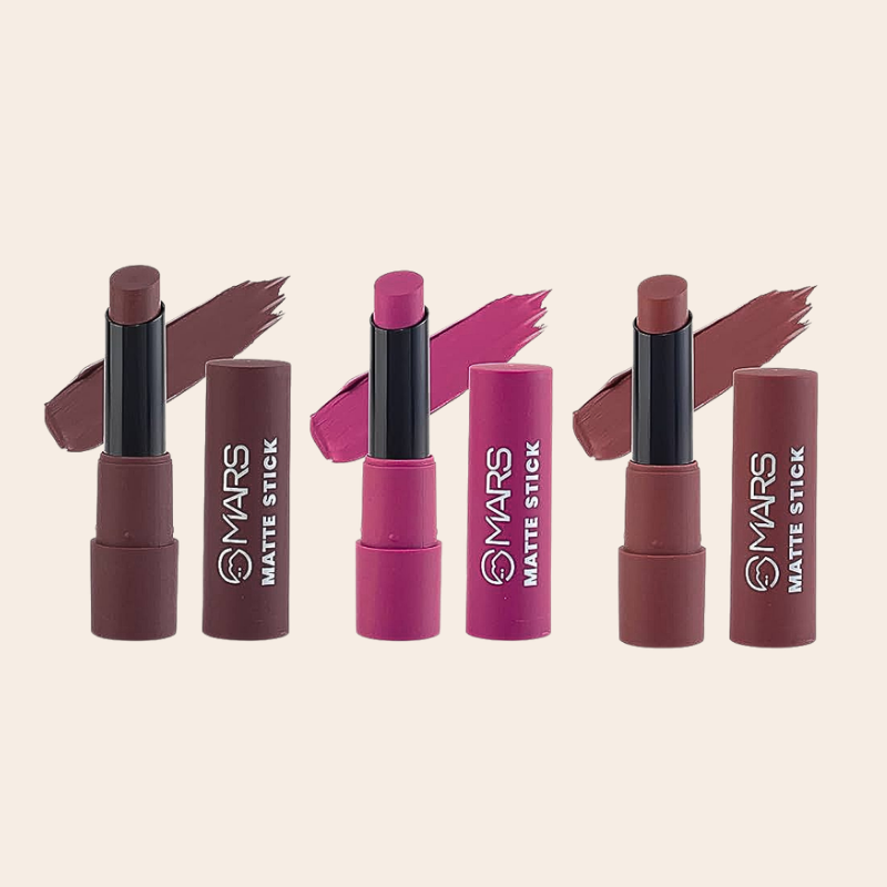 MARS Matte Box Set of 3 Lipsticks