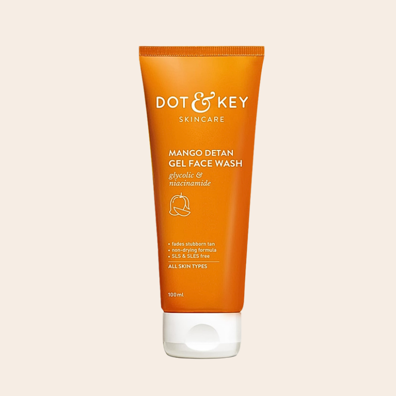 Dot and Key Mango Detan Gel Face Wash 100ml