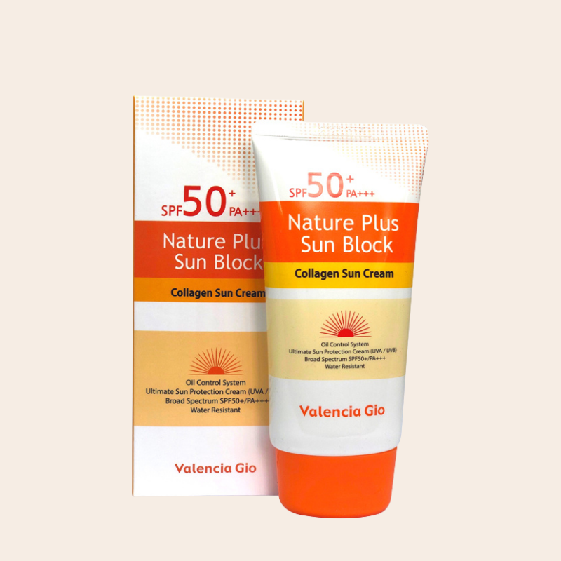 Valencia Gio Nature Plus Sun Block SPF 50+ 70ml