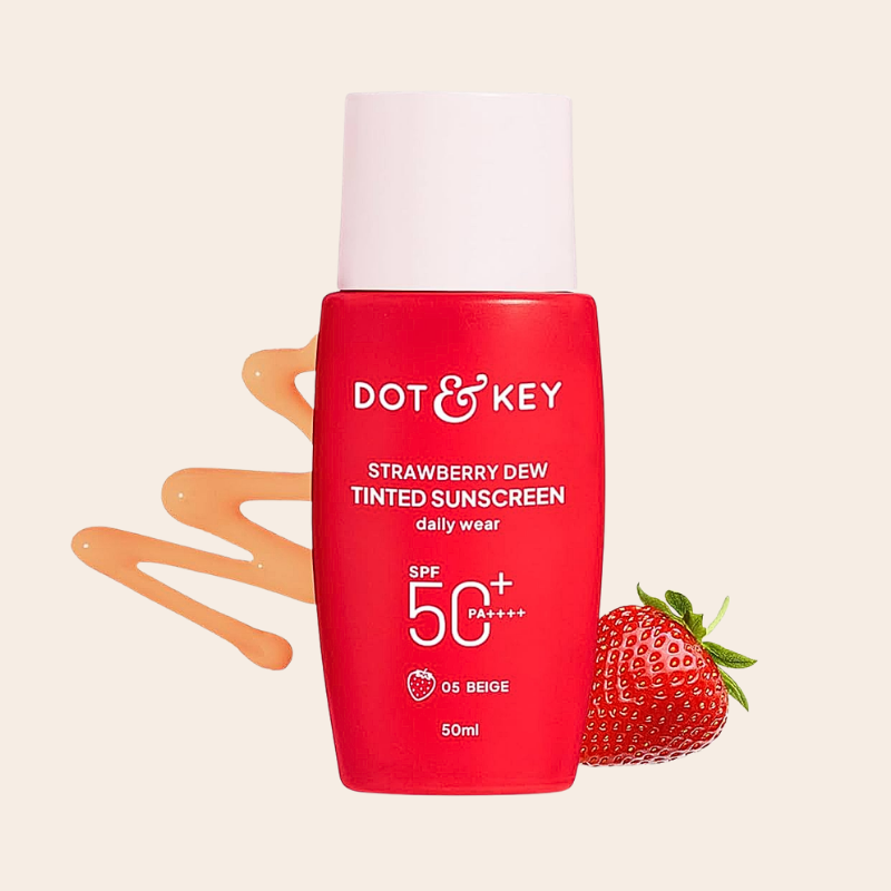 Dot & Key Strawberry Dew Tinted Sunscreen SPF 50+ PA++++ 50ml