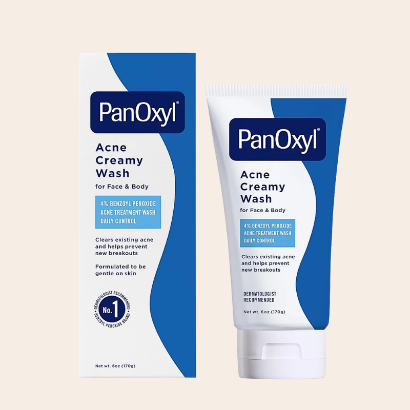 PanOxyl Acne Creamy Wash Benzoyl Peroxide 4% Daily Control 170gm