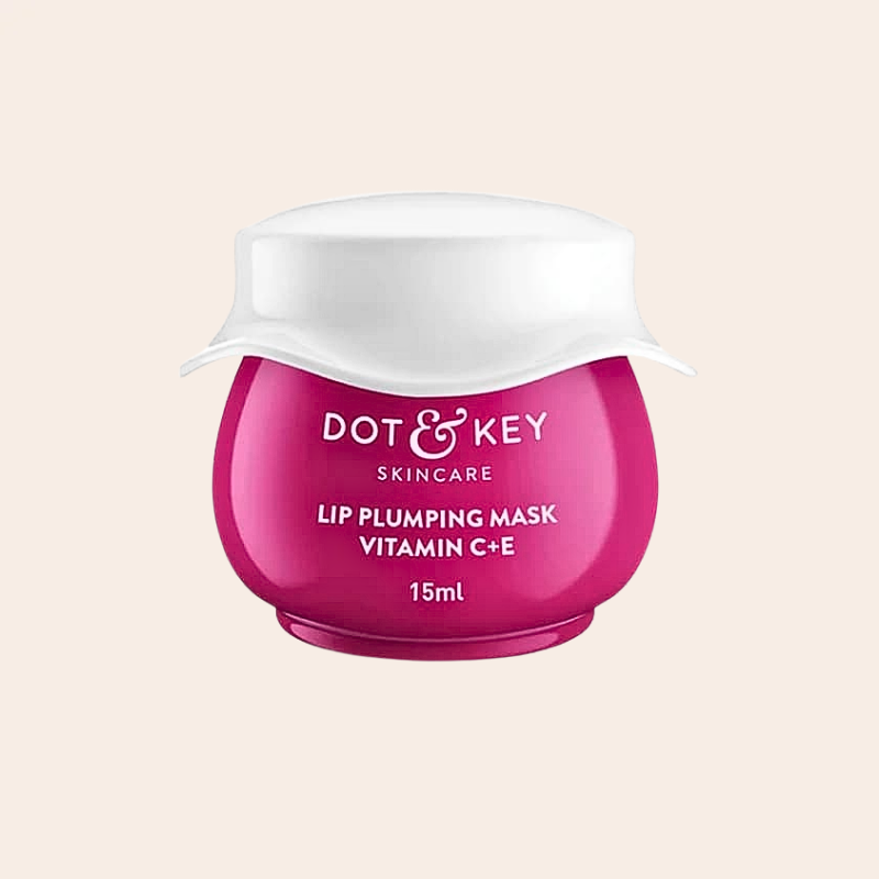 Dot & Key Lip Plumping Mask with Vitamin C + E 15ml