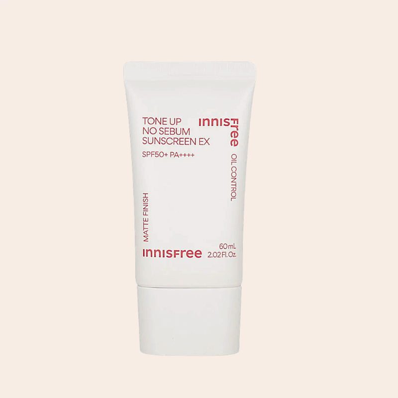 Innisfree Tone-Up No Sebum Sunscreen SPF50+ PA++++ 60ml