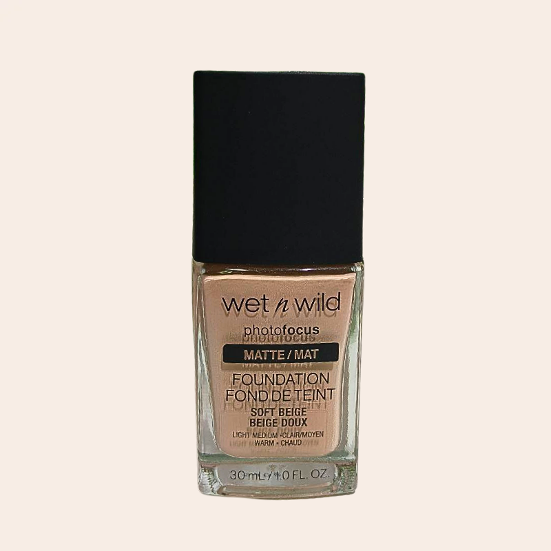 Wet n Wild Photo Focus Matte Foundation – Soft Beige