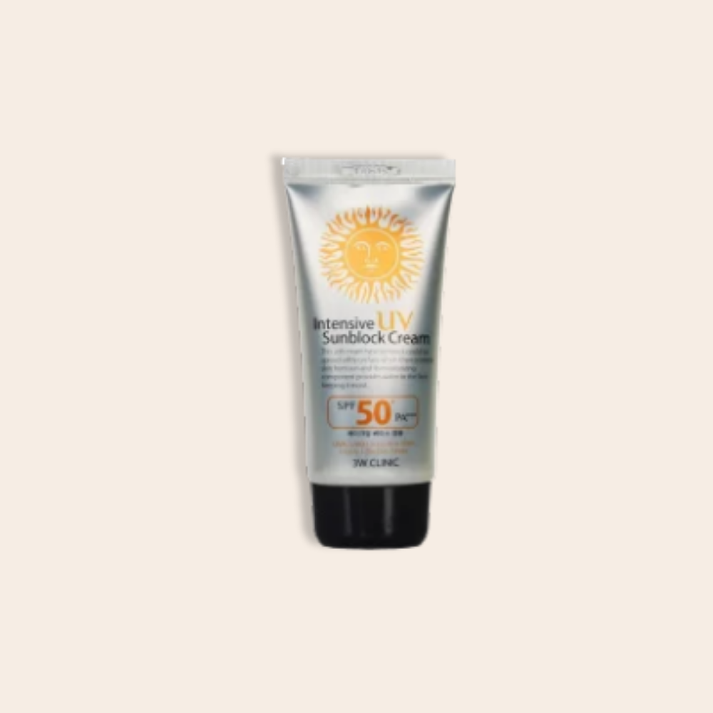 3W Clinic Intensive UV Sunblock Cream SPF50+ PA+++ 70ml