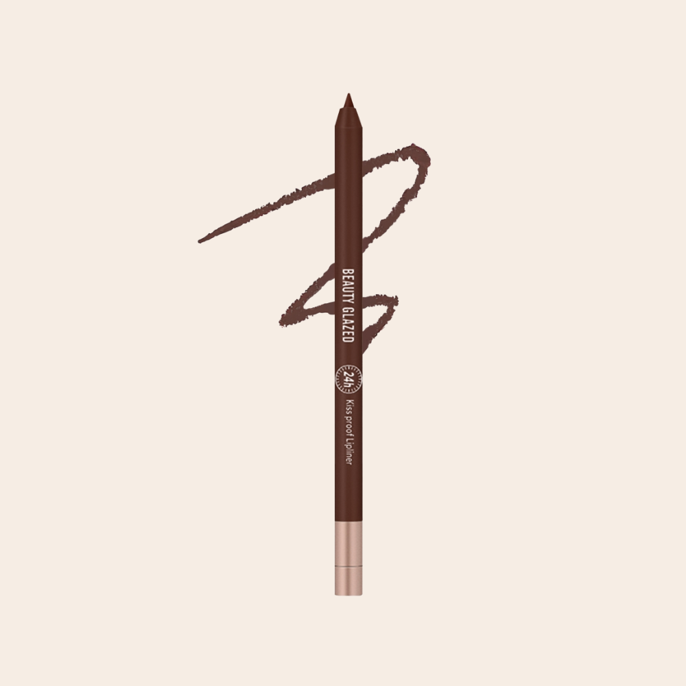 Beauty Glazed Waterproof & Long Lasting Lip Liner - B114 CHOCOLATE