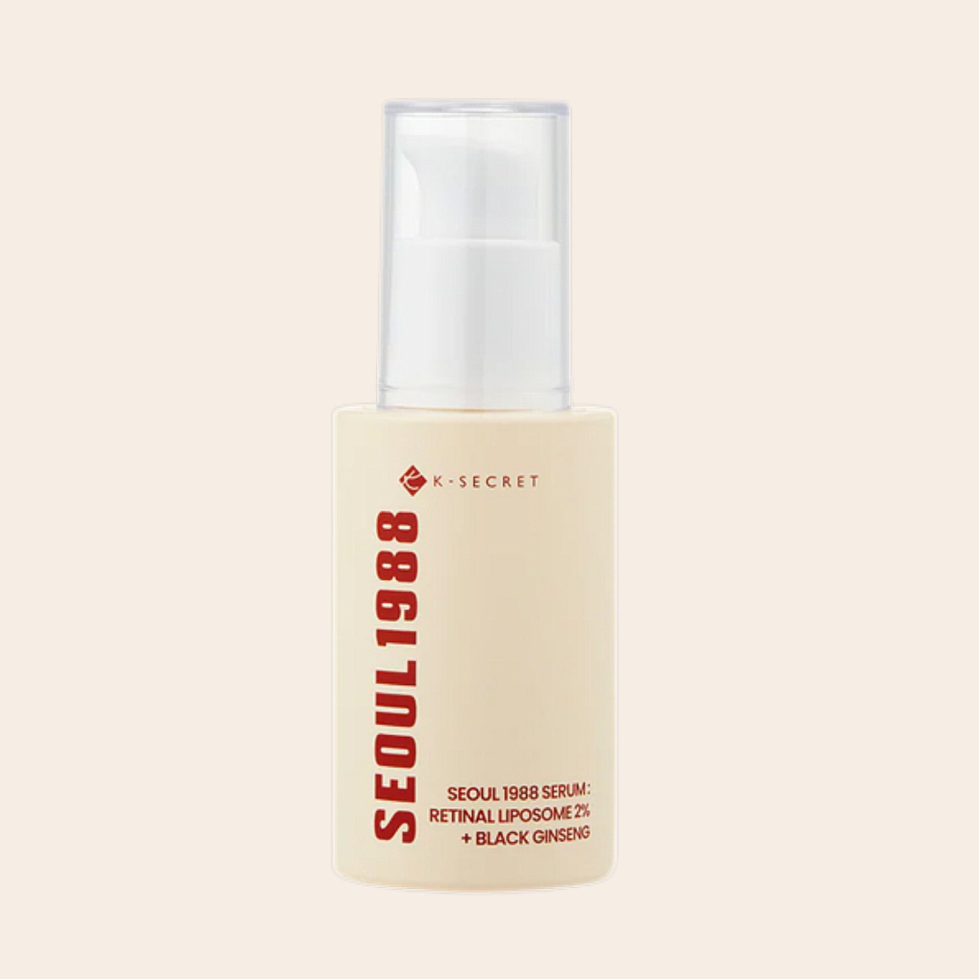 K-SECRET SEOUL 1988 Serum Retinal Liposome 2% + Black Ginseng 30ml