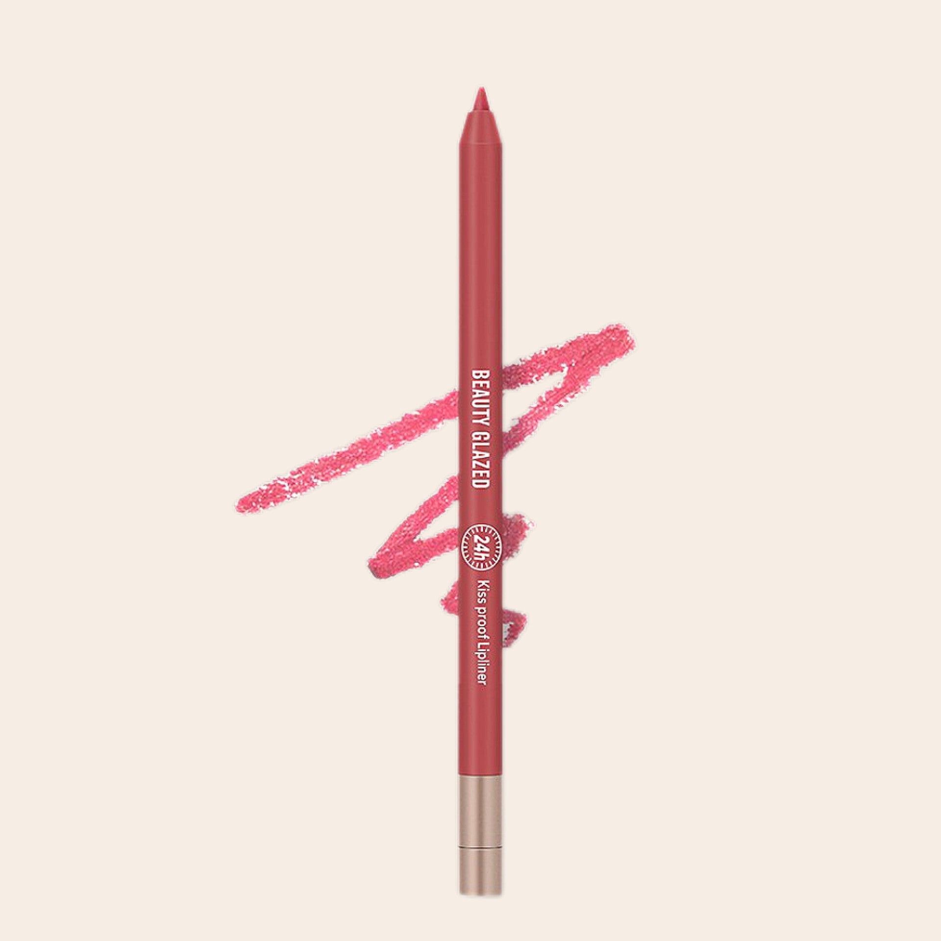 Beauty Glazed Waterproof & Long Lasting Lip Liner - B103 Coral Cream