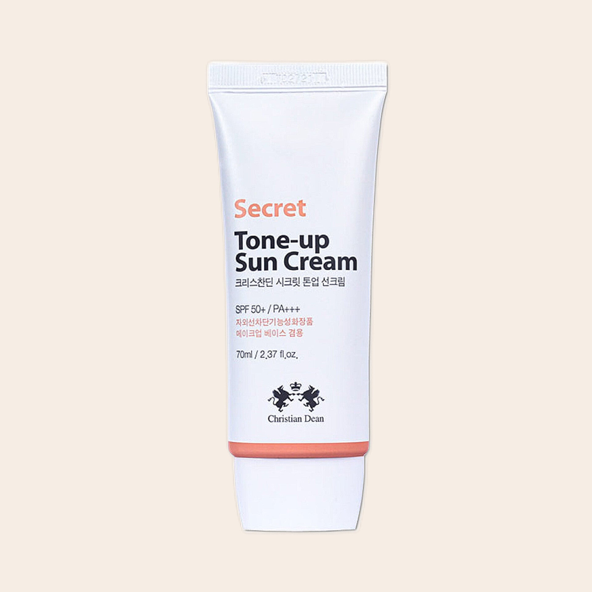 Christian Dean Secret Tone-up Sun Cream SPF 50+ PA+++ 70ml
