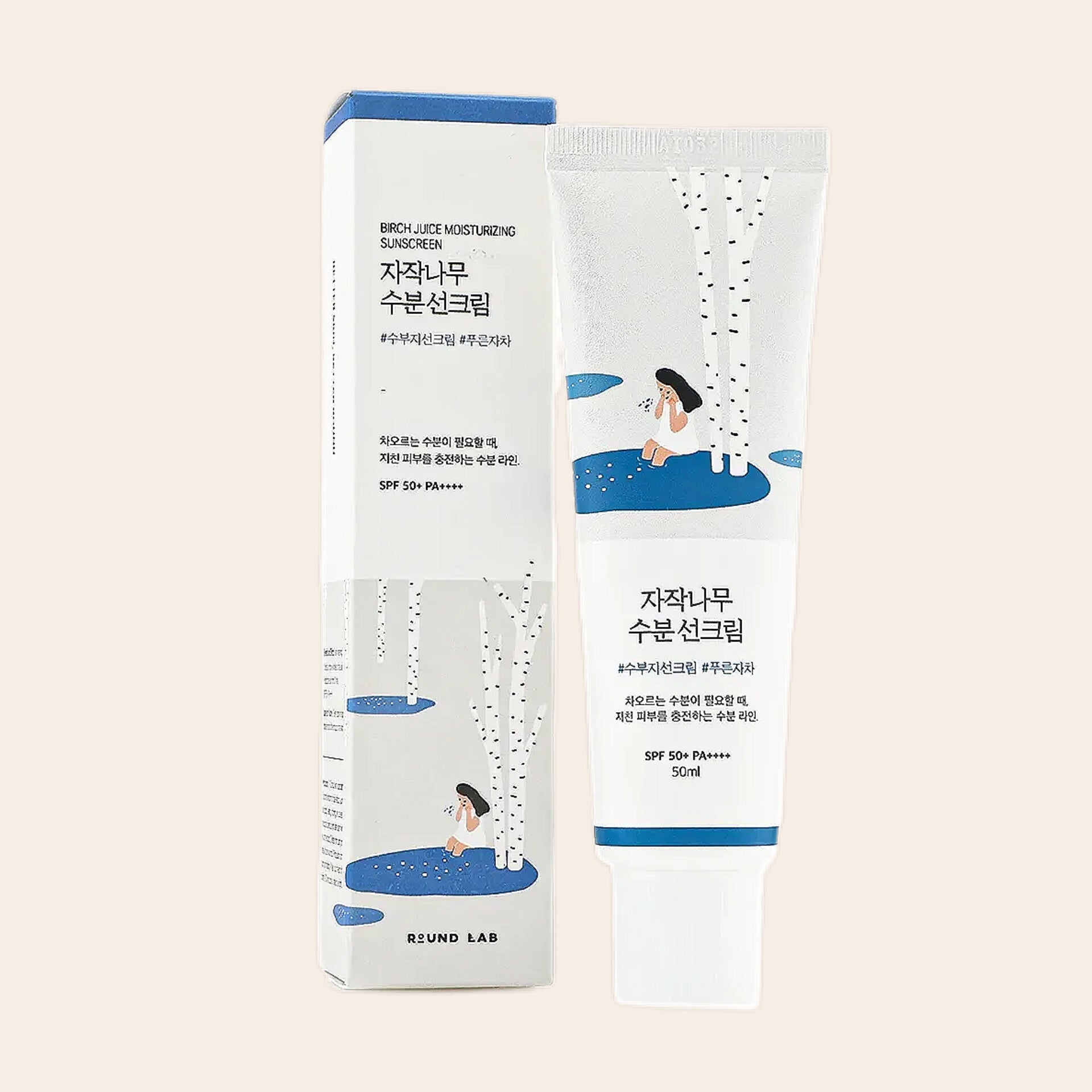 Round Lab Birch Juice Moisturizing Sunscreen SPF50+++ 50ml