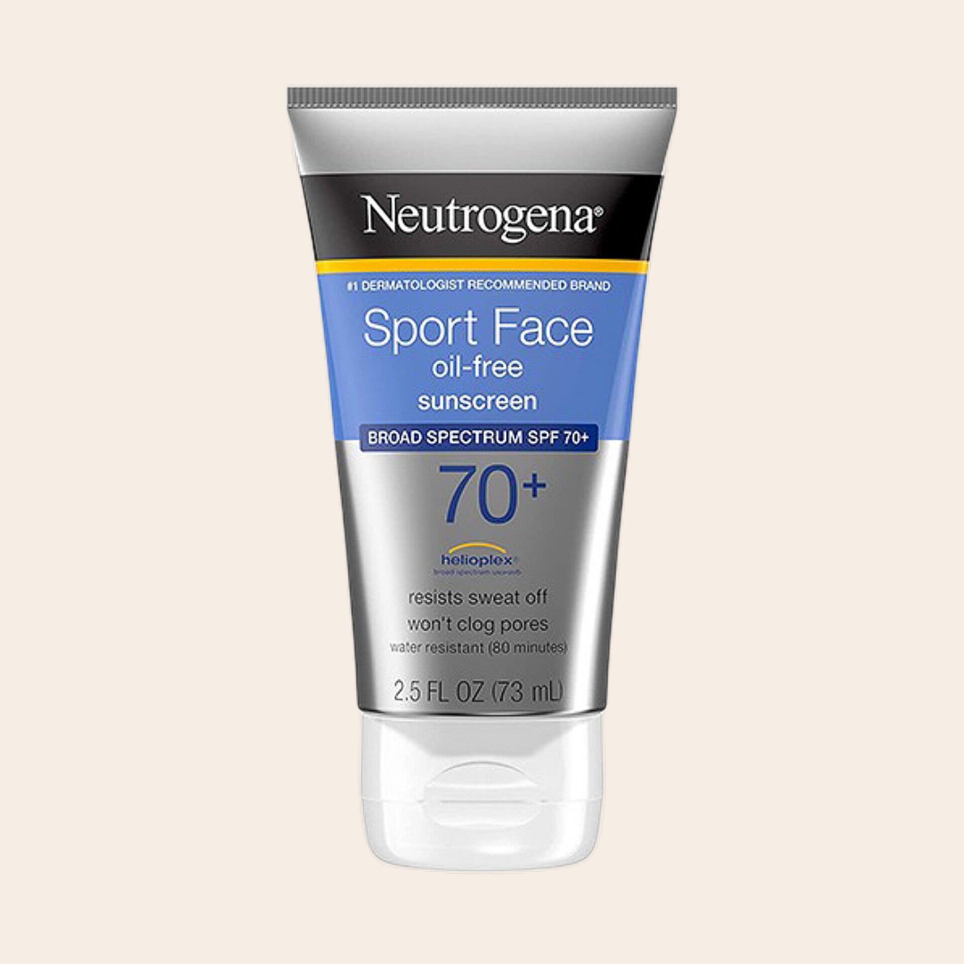 Neutrogena Sport Face oil Free Sunscreen SPF 70+ 73ml