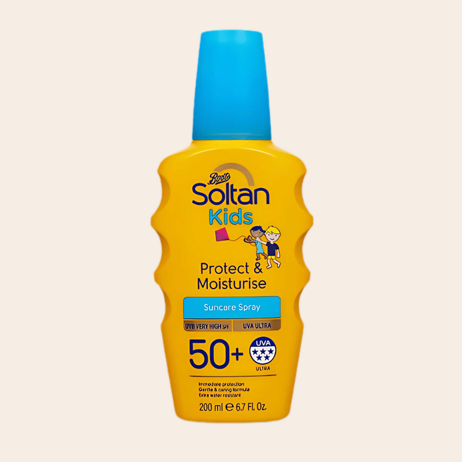 Boots Soltan Kids Protect & Moisturise Spray SPF50+ 200ml
