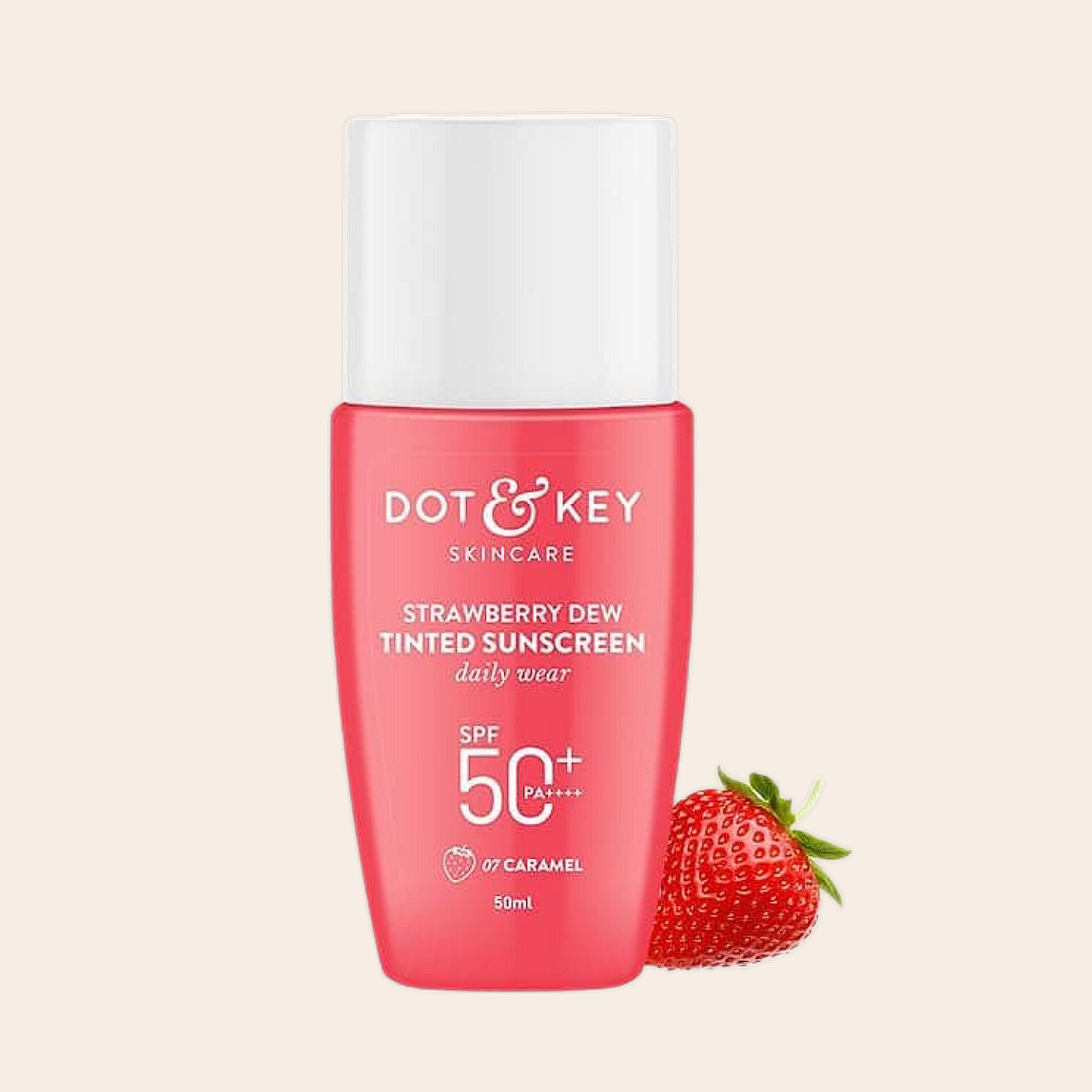 Dot & Key Strawberry Dew Tinted Sunscreen SPF 50+ PA++++ 50ml