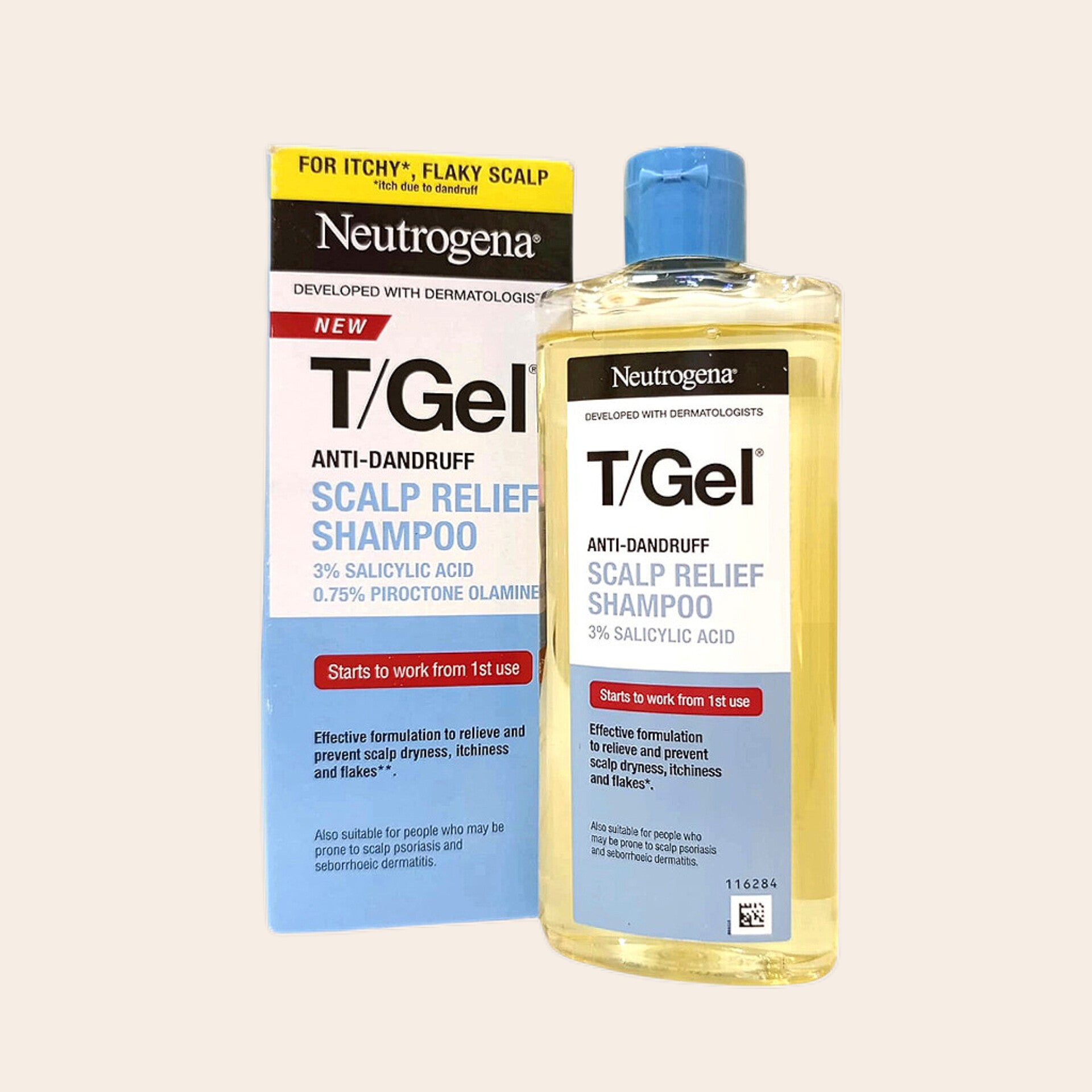 Neutrogena T/Gel Anti-Dandruff Scalp Relief Shampoo 150ml