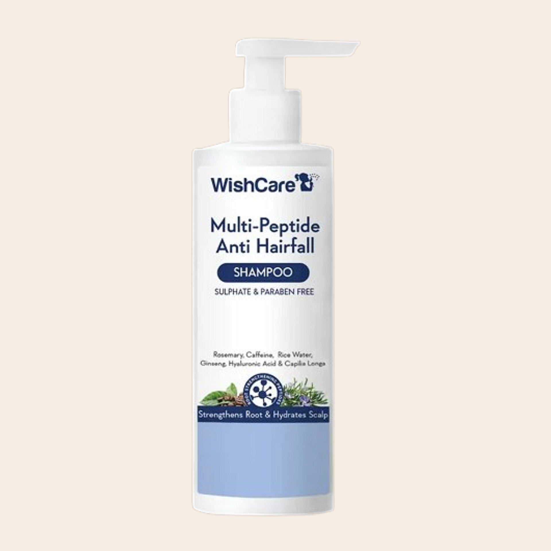 WishCare Multi Peptide Anti Hairfall Shampoo 250ml