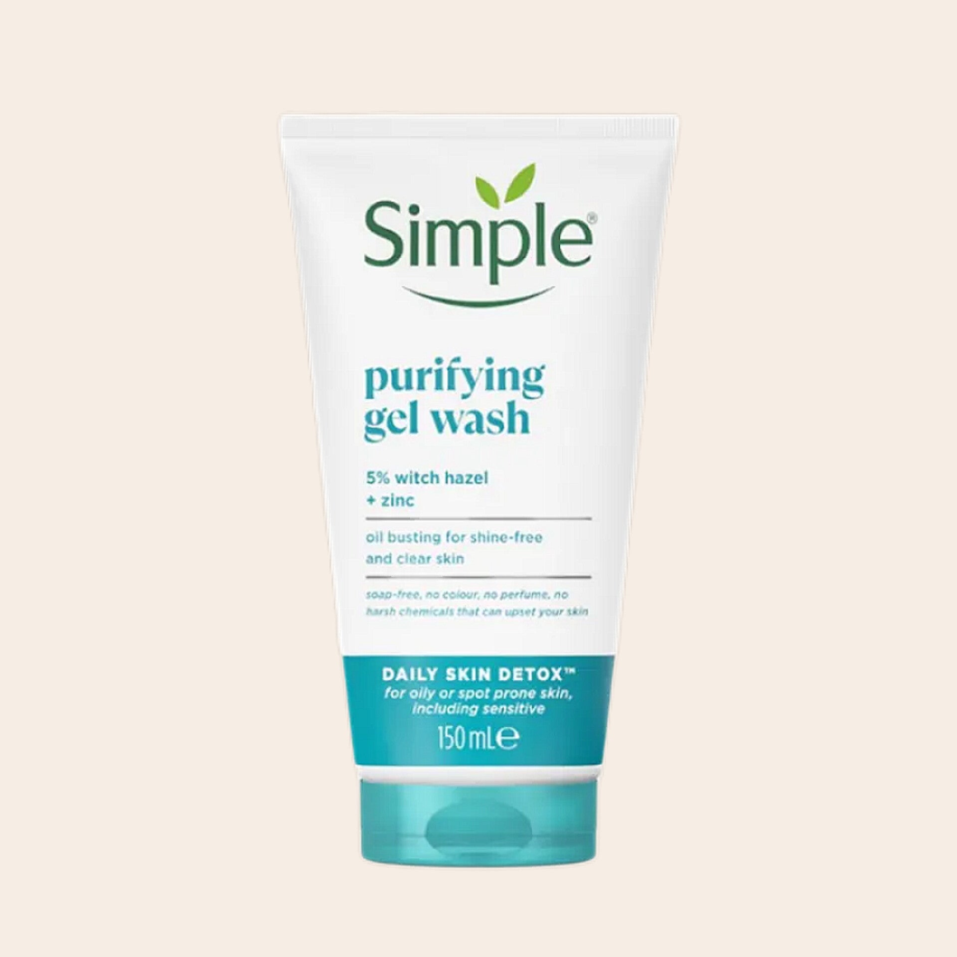 Simple Daily Skin Detox Purifying Gel Wash 150ml