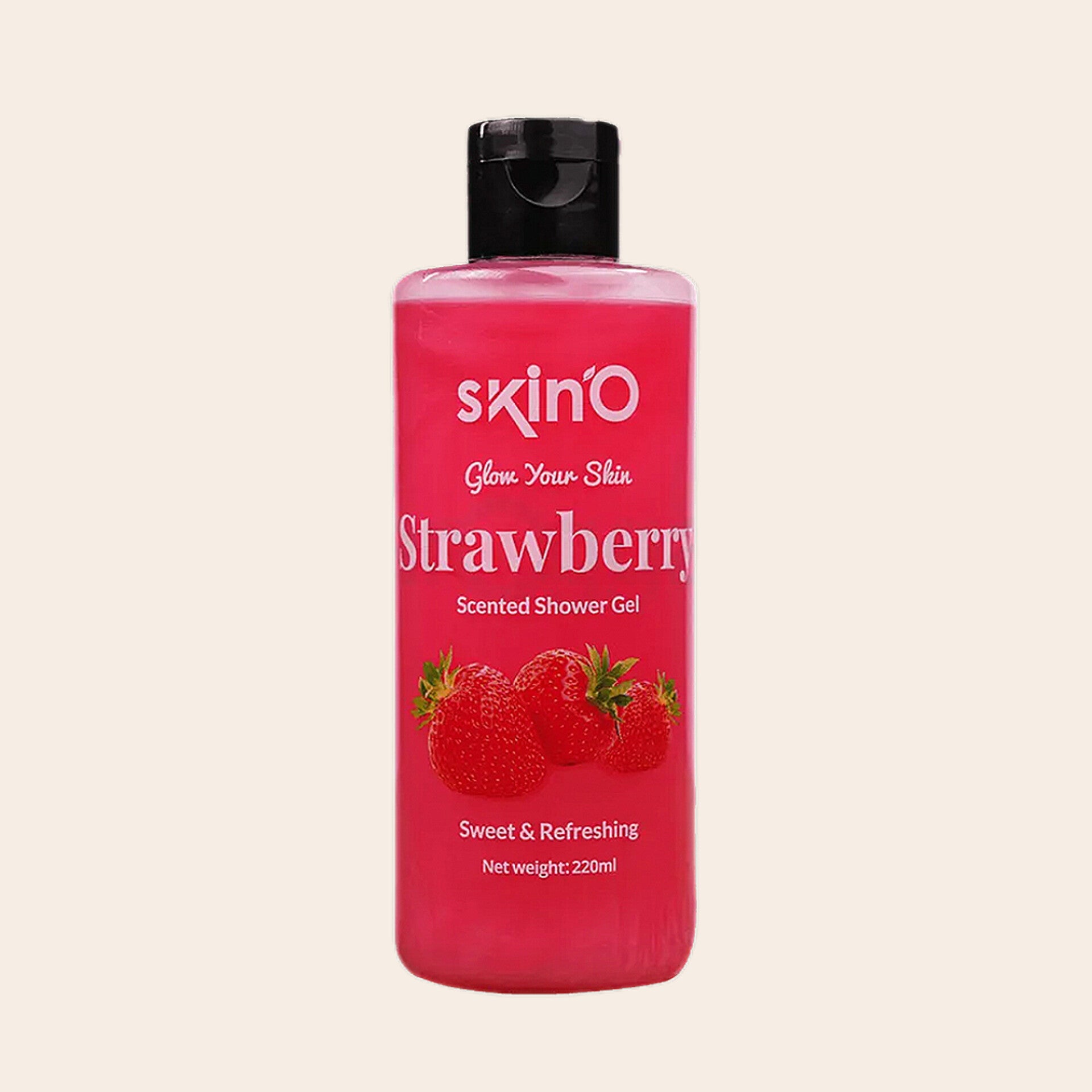 skin’O Glow Your Skin Strawberry Scented Shower Gel 220ml