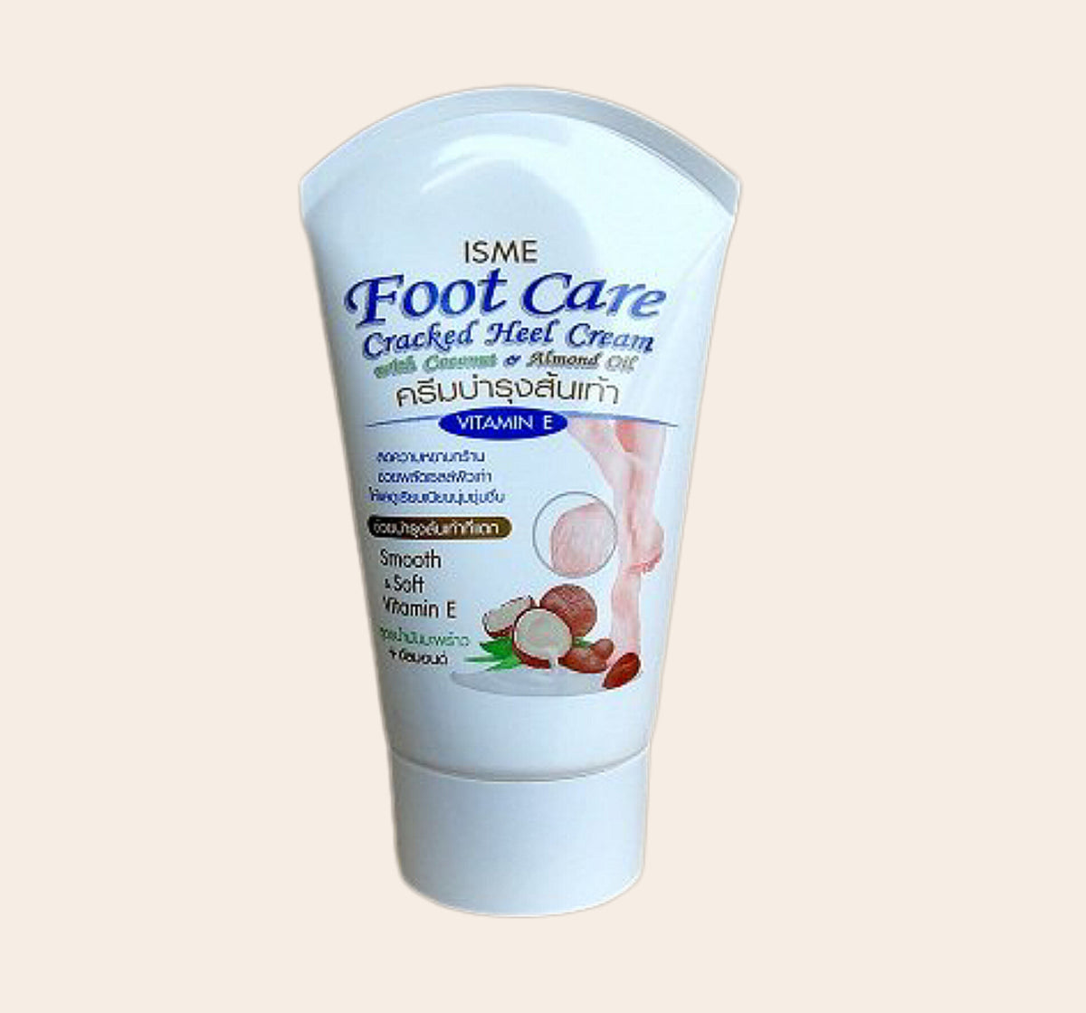 ISME Foot Care Cracked Heel Cream With Coconut & Almond Oil 80gm