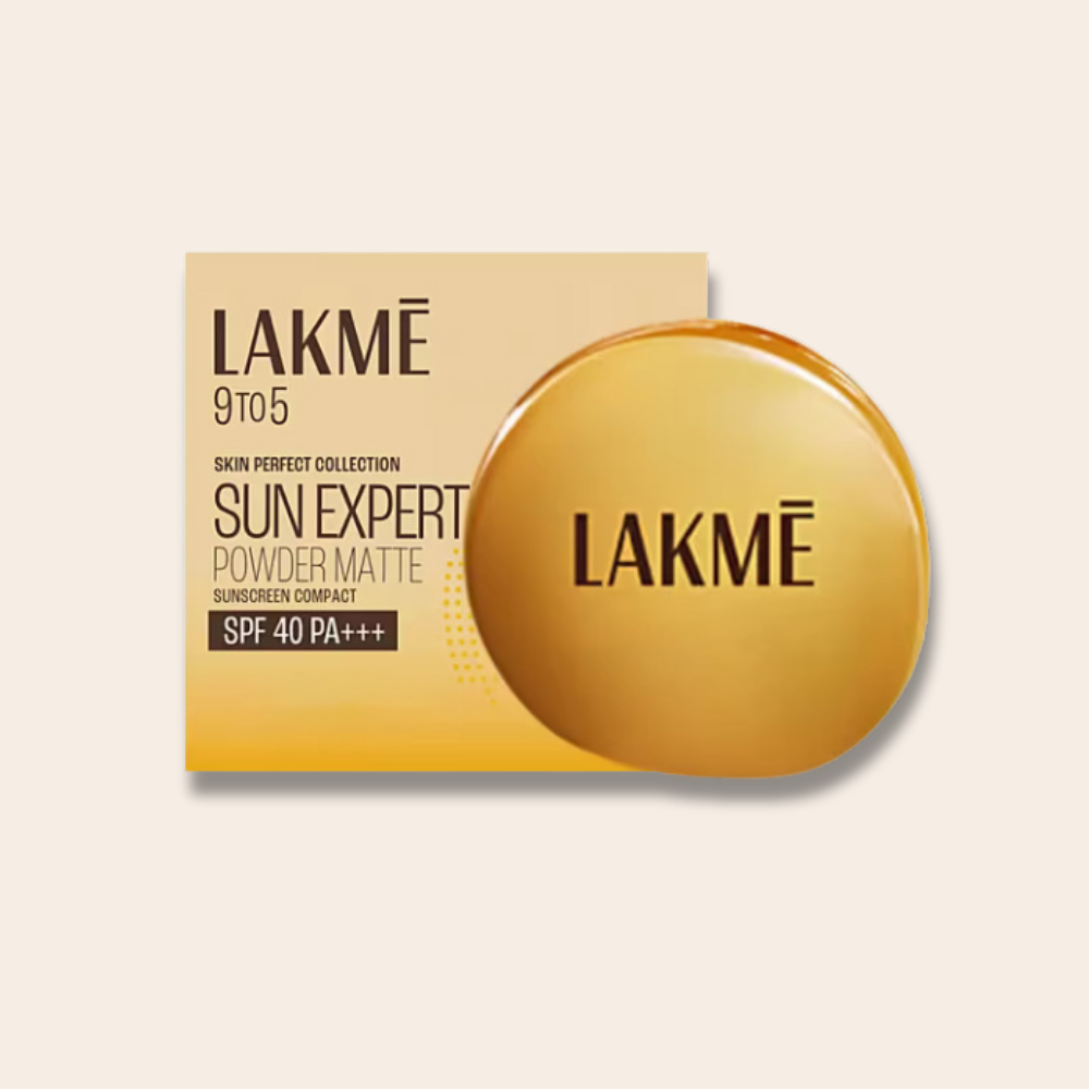 Lakmé Sun Expert Ultra Matte SPF 40 Pa+++ Compact with Power of Vitamin E and Iron Oxides 7gm