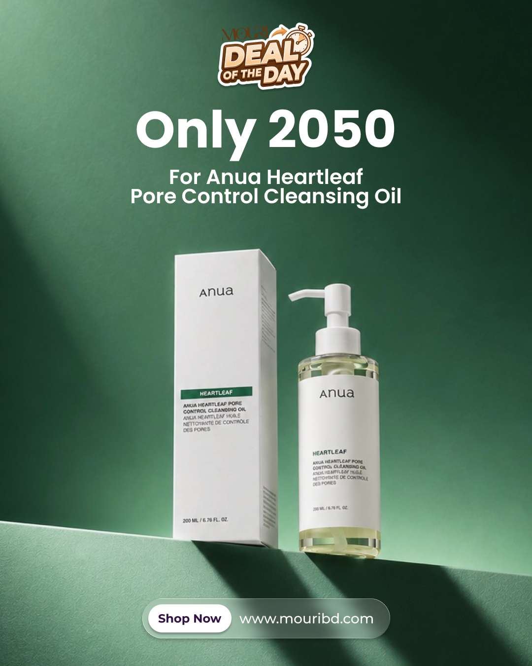 Anua Heartleaf Pore Control Cleansing Oil Mild 200ml