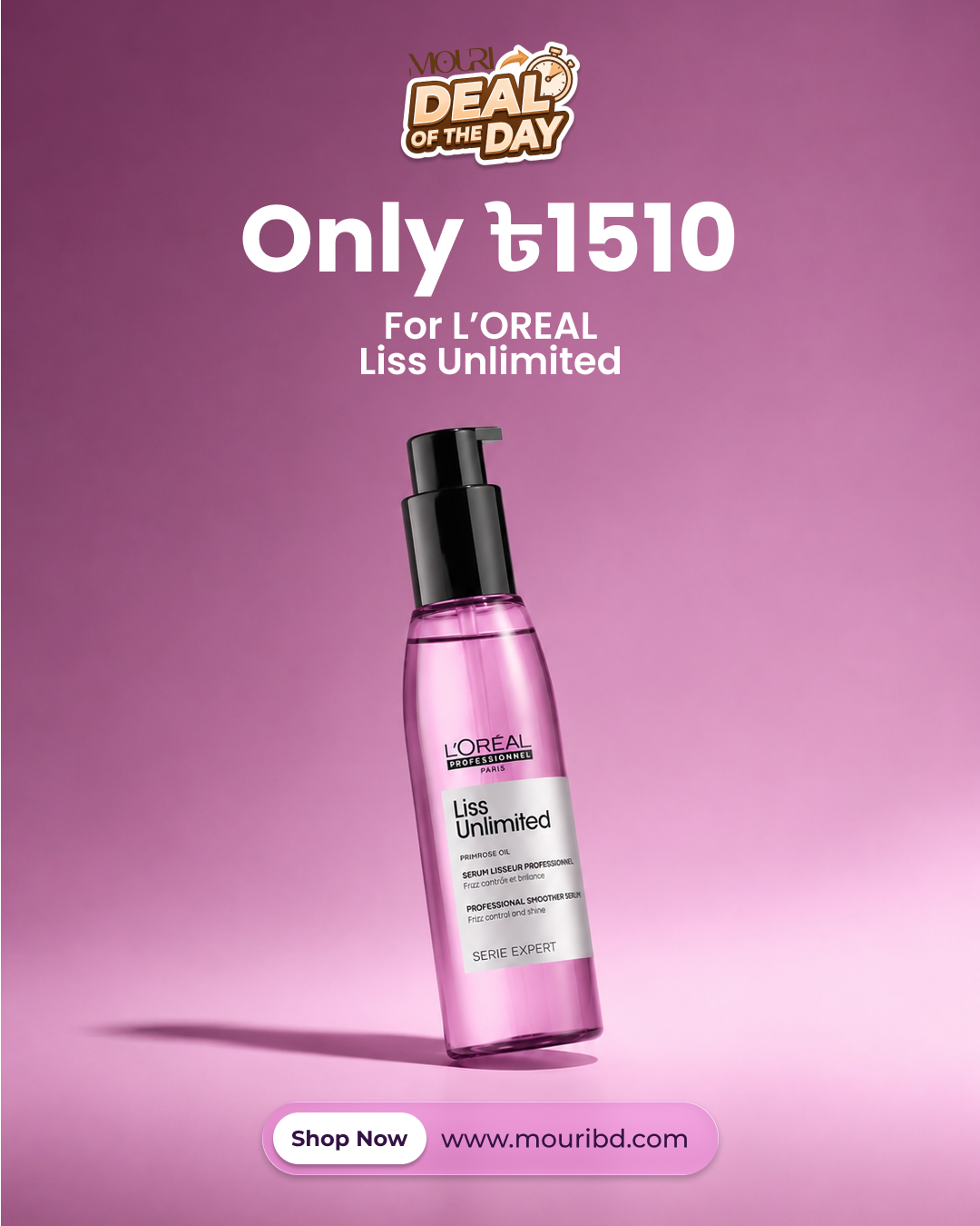 Loreal Professionnel Serie Expert Liss Unlimited Serum 125ml