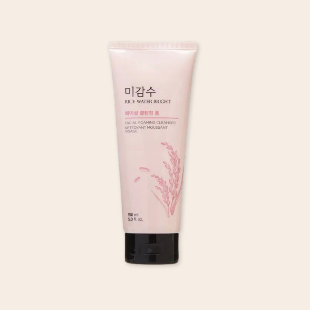 The Face Shop Rice Water Bright Facial Foaming Cleanser  150ml