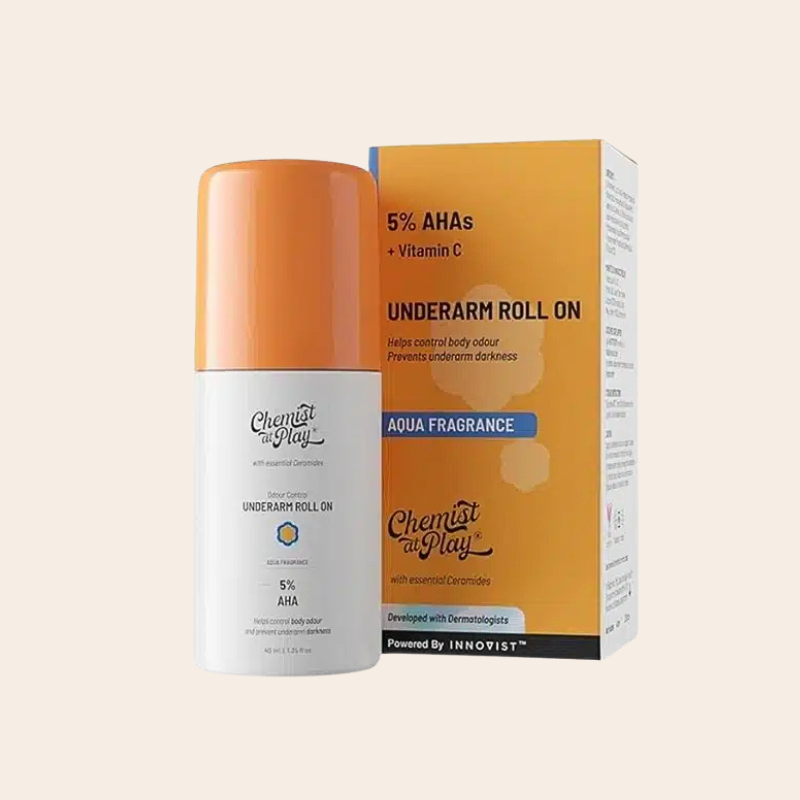 Chemist At Play UnderArm 5% AHA Roll-On (Aqua Fragrance) 40ml