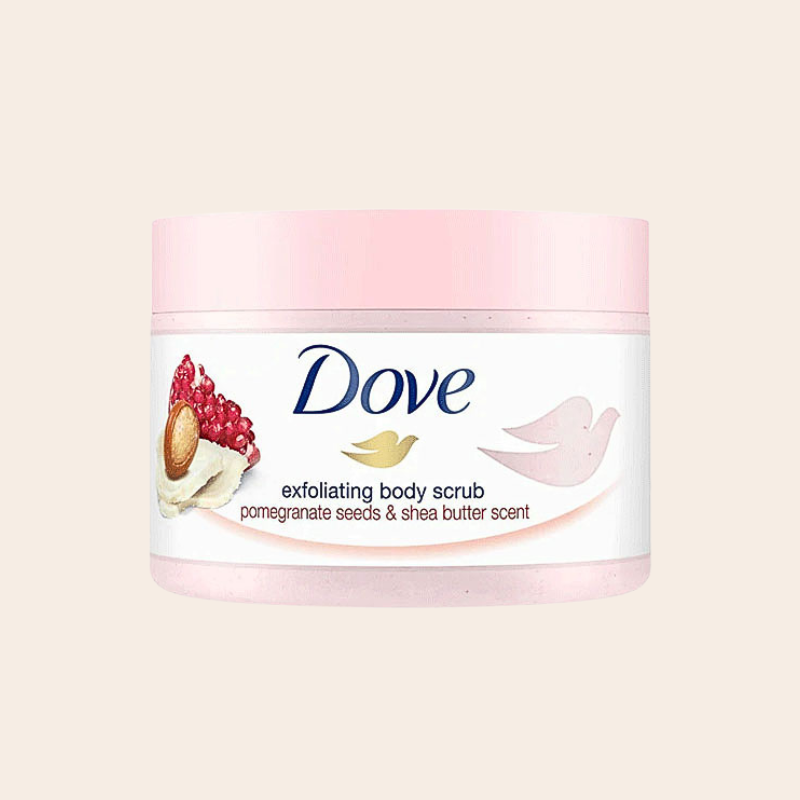 Dove Pomegranate Seeds Exfoliating Body Scrub 225ml