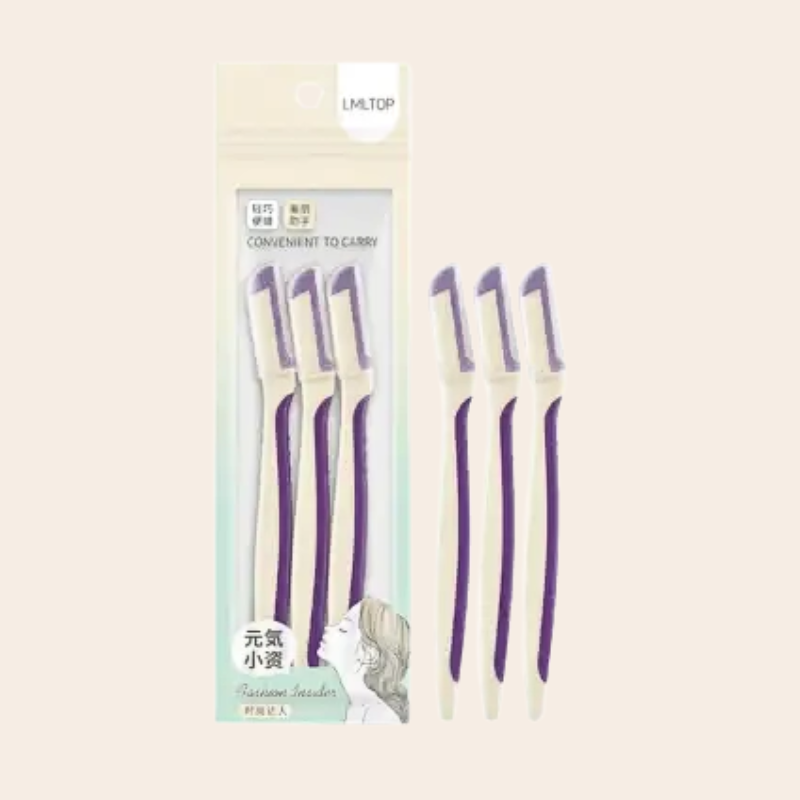 LMLTOP Premium Eyebrow And Facial Razor (3pcs)