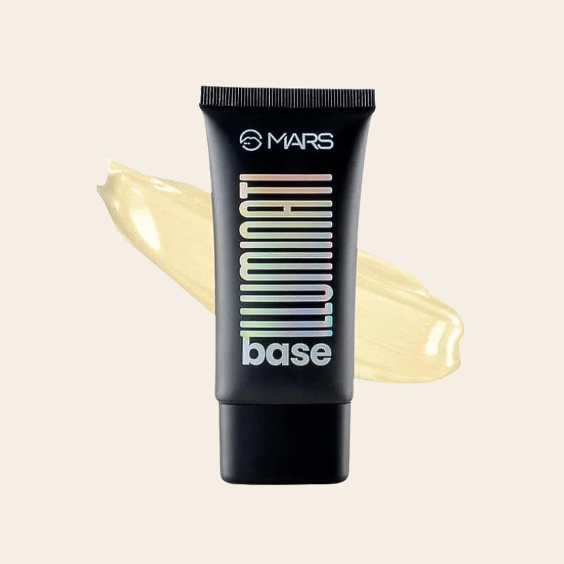 Mars Cosmetics Illuminati Base Dewy Primer With Highlighter – 01 Gold Beam