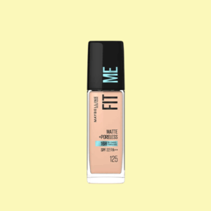 Maybelline New York Fit Me Matte+Poreless Liquid Foundation 16H Oil Control -125 Nude Beige 30ml