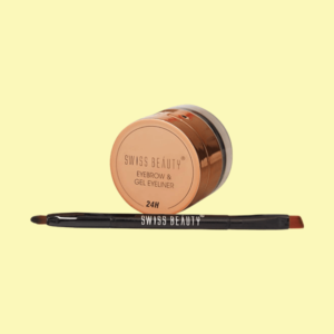 Swiss Beauty Waterproof Eyebrow & Gel Eyeliner 2 In 1 3g+4g