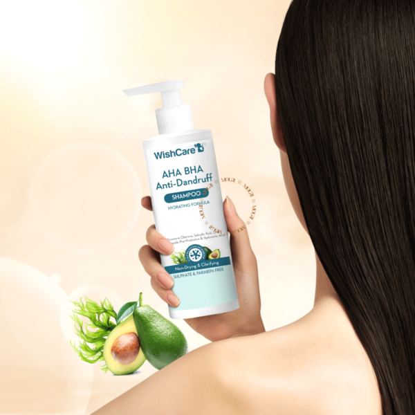 WishCare AHA BHA Anti Dandruff Shampoo 250ml - Image 3