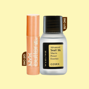 COSRX Advanced Snail 96 Mucin Power Essence mini 30m & NYX Butter Lip Balm