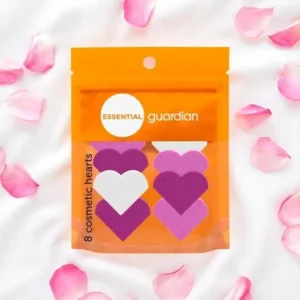 Essential Guardian 8pc Hearts Cosmetic Sponge