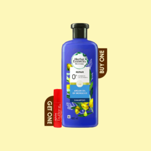 Herbal Essences Pure Argan Oil Of Morocco Shampoo 400ml& NYX Butter Lip Balm