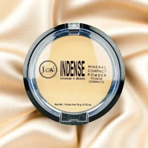 J.CAT BEAUTY INDENSE MINERAL COMPACT POWDER Shade 101 ,Shade 103, Shade 105