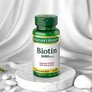 Natures Bounty Biotin 5000 mcg (For Supports Healthy Hair, Skin & Nails )72 pcs