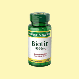 Natures Bounty Biotin 5000 mcg (For Supports Healthy Hair, Skin & Nails )72 pcs