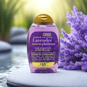 OGX Hydrate & Color Reviving + Lavender Luminescent Platinum Shampoo 385ml (price- 1380)