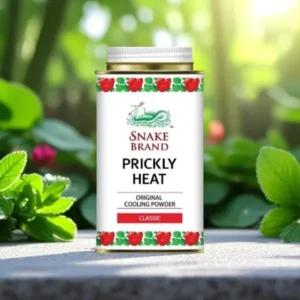 Snake Brand Prickly Heat Original Cooling Powder Classic 140g