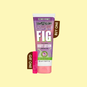 Soap & Glory Fresh as Fig Nourishing Body Lotion250ml & NYX Butter Lip Balm