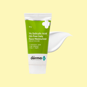 The Derma Co 1% Salicylic Acid Oil-Free Daily Face Moisturizer 50g
